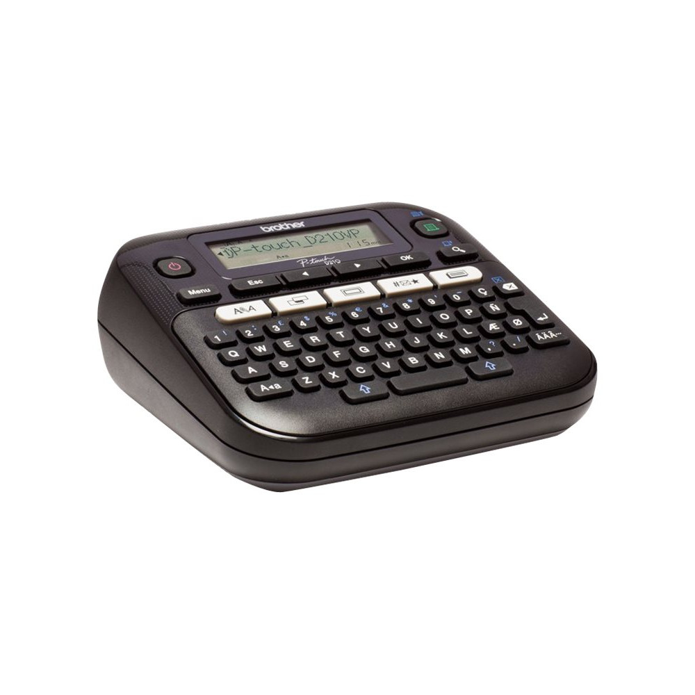 Produktbild för Brother P-Touch PT-D200BWVP - etikettskrivare - svartvit - termisk överföring