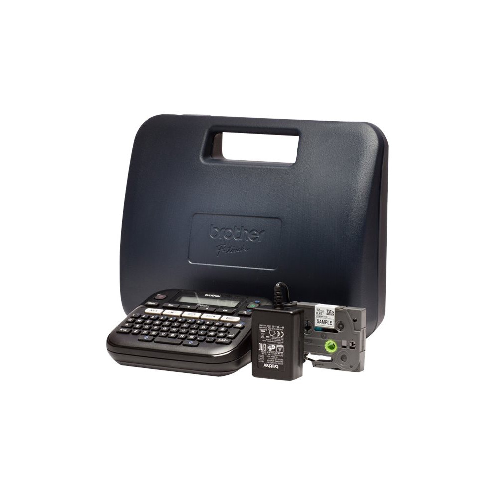 Produktbild för Brother P-Touch PT-D200BWVP - etikettskrivare - svartvit - termisk överföring
