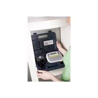 Produktbild för Brother P-Touch PT-D200BWVP - etikettskrivare - svartvit - termisk överföring