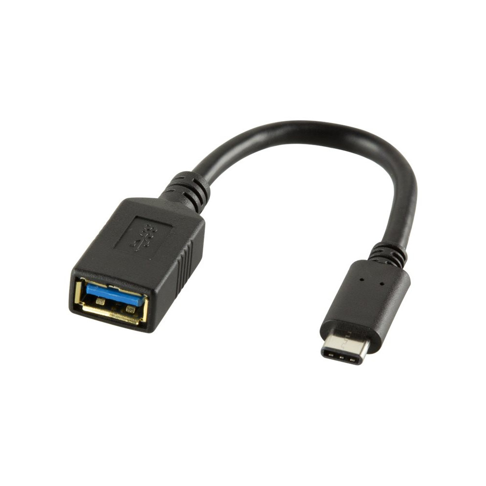 Produktbild för LogiLink - USB typ C-adapter - USB-C till USB typ A - 15 cm