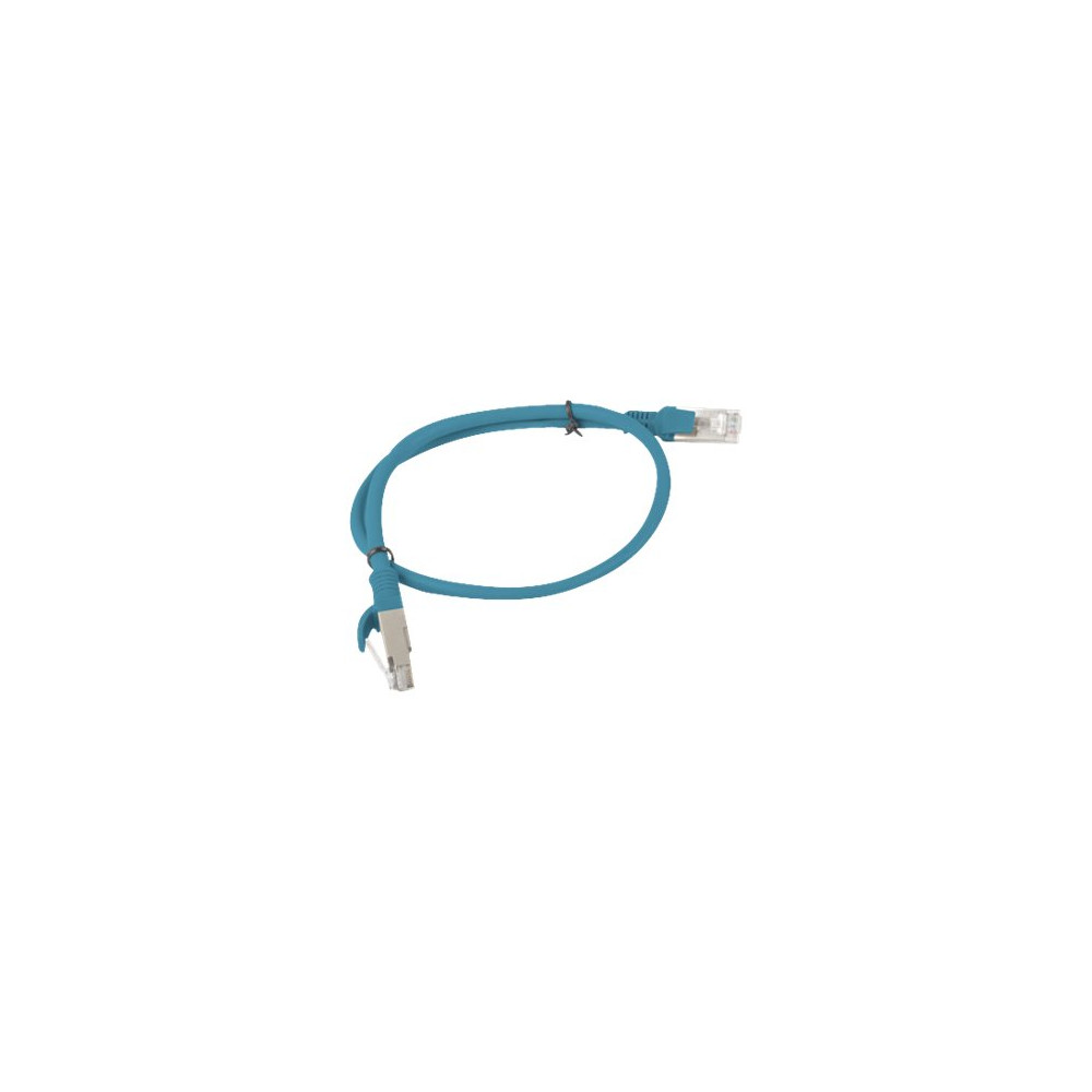 Produktbild för Lanberg patch-kabel - blå, RAL 5012