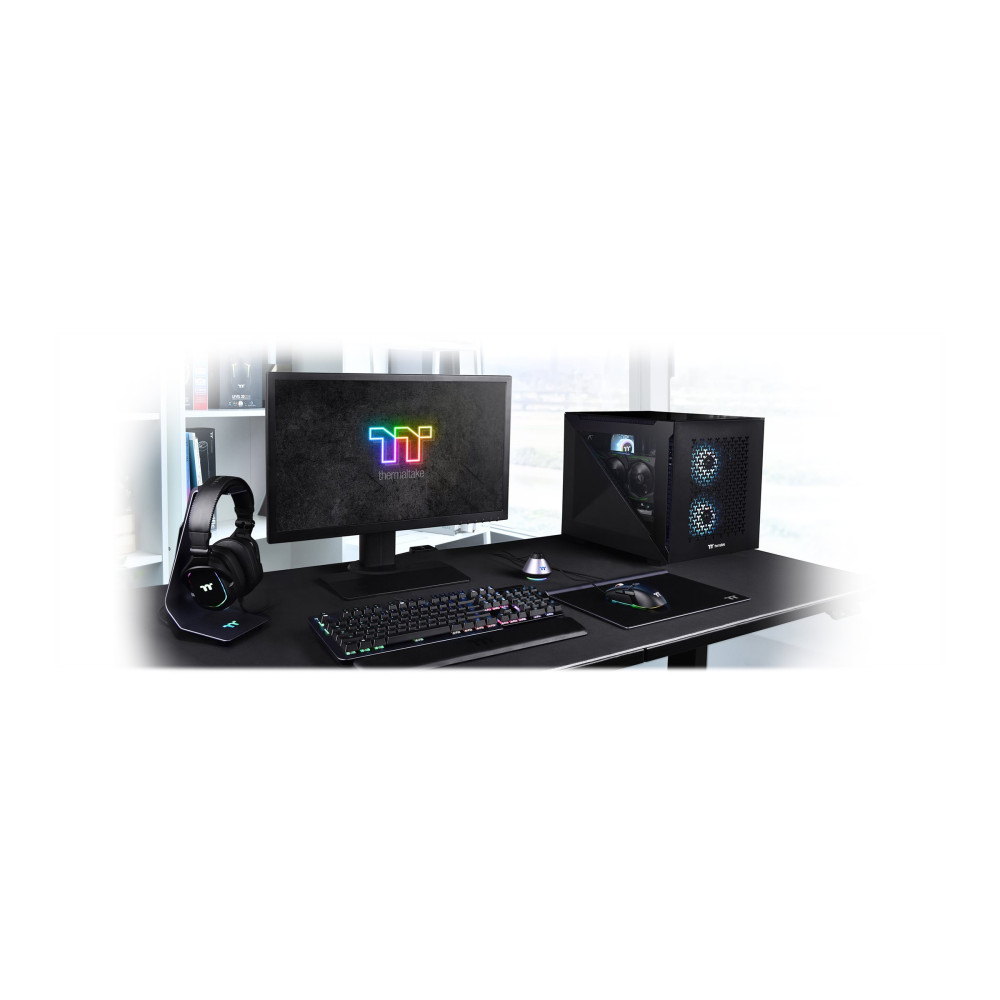 Produktbild för Thermaltake Divider 200 TG Air - micro case - micro ATX