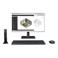 Produktbild för Lenovo ThinkStation P3 - liten Core i7 i7-14700 2.1 GHz - vPro Enterprise - 16 GB - SSD 512 GB - tysk
