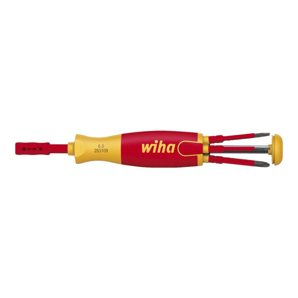Produktbild för Wiha LiftUp electric 2831 - screwdriver handle with bit set