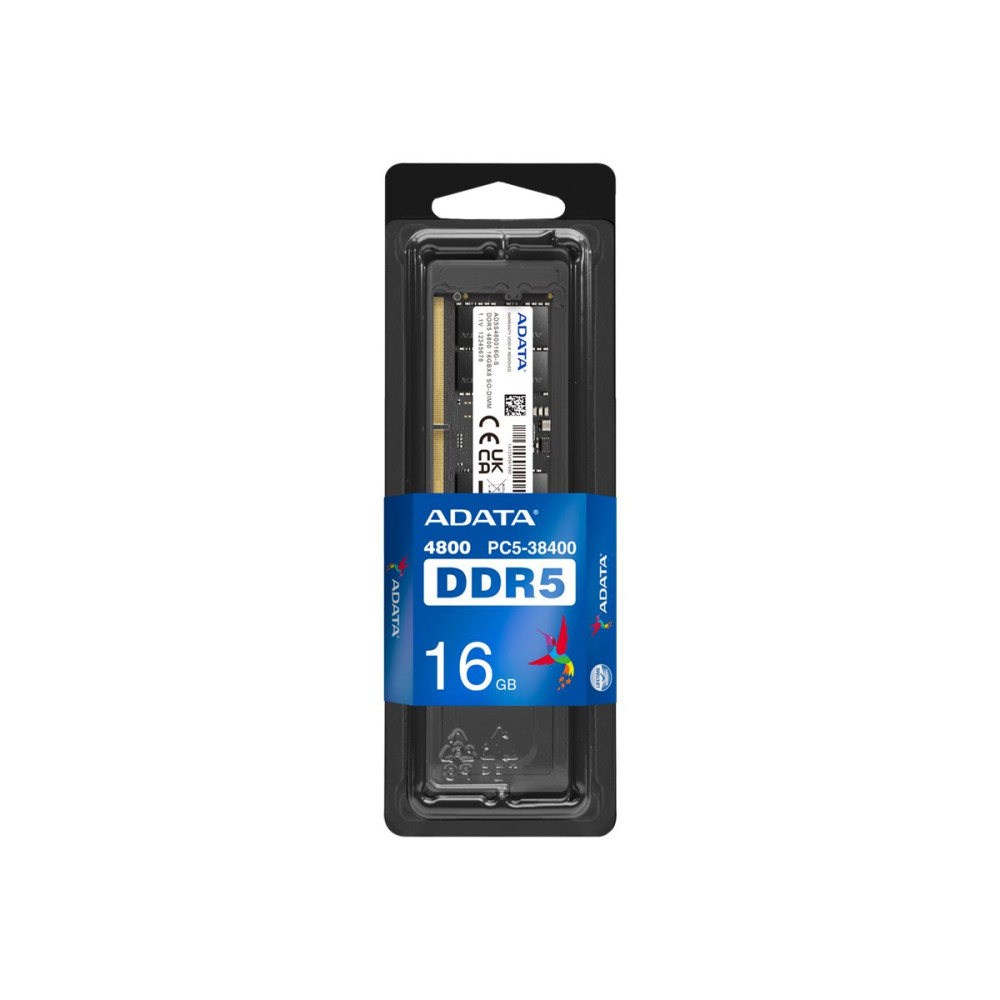 Produktbild för ADATA - DDR5 - modul - 16 GB - SO DIMM 262-pin / PC5-38400 - ej buffrad