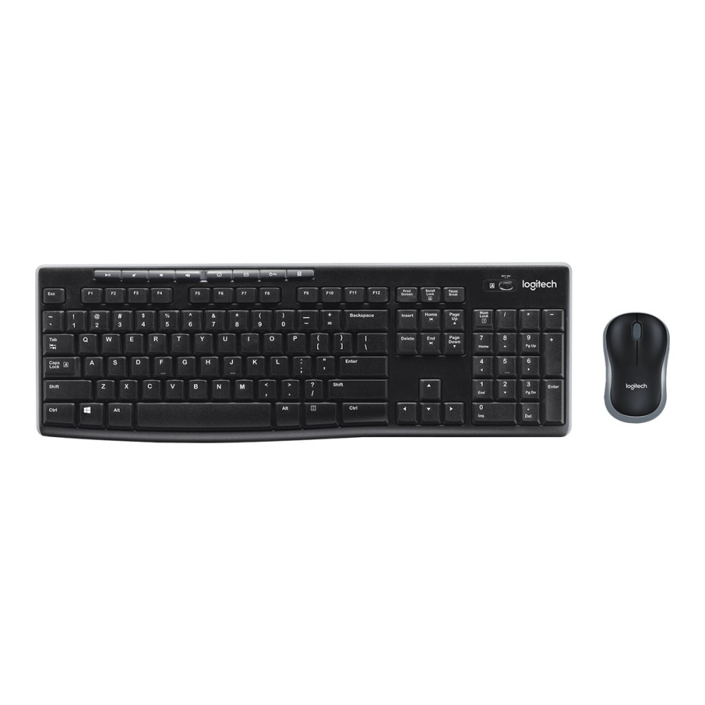 Produktbild för Logitech MK270 Wireless Combo - sats med tangentbord och mus - tysk Inmatningsenhet