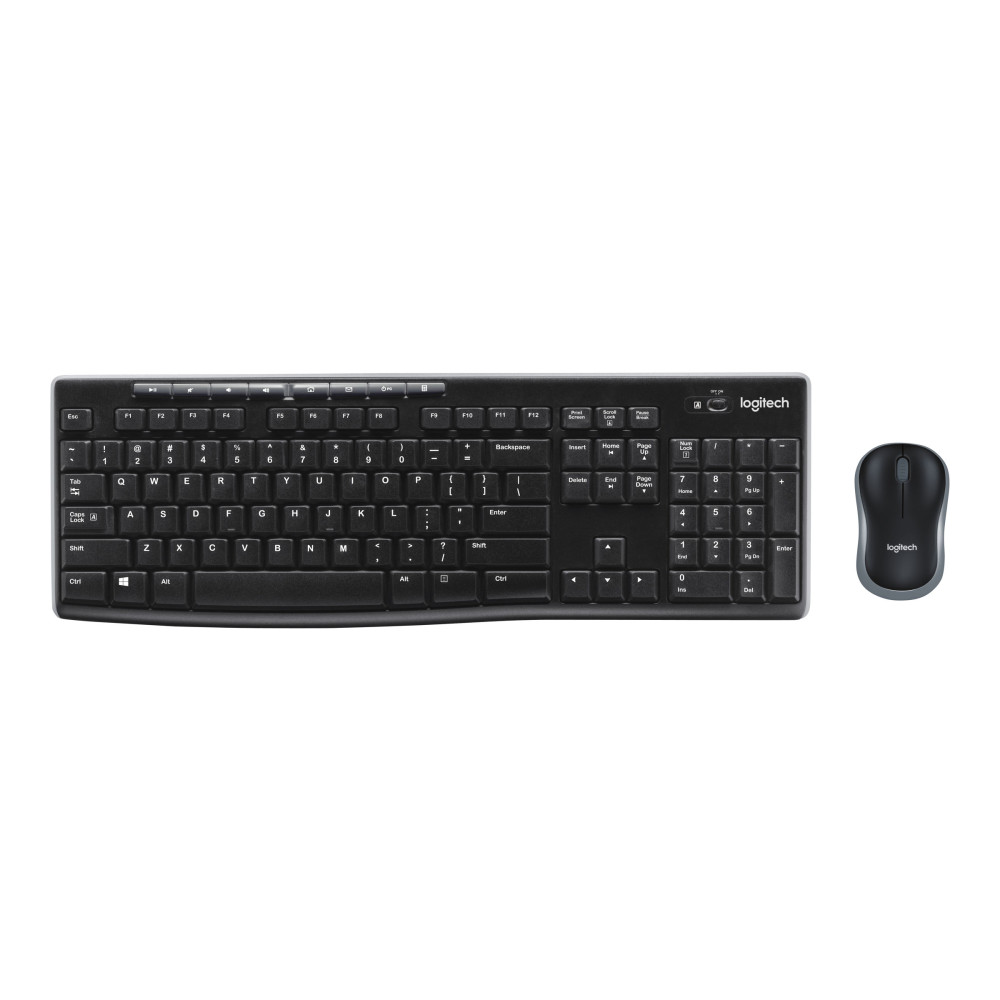 Produktbild för Logitech MK270 Wireless Combo - sats med tangentbord och mus - tysk Inmatningsenhet