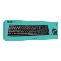 Produktbild för Logitech MK270 Wireless Combo - sats med tangentbord och mus - tysk Inmatningsenhet