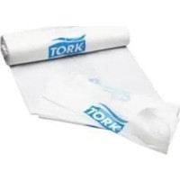 Produktbild för Tork - sopkorgsinsats - 20 L - plast - vit - paket med 100