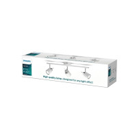Produktbild för Philips Meranti tak-/väggspotlight 3 x, Utanpåliggande spotl...