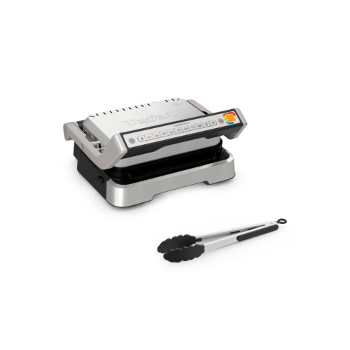 Tefal Tefal OptiGrill 2in1 GC773D10, Rostfritt stål, Metall, Rekta...