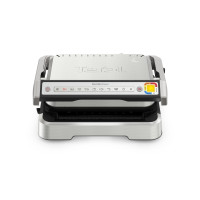 Produktbild för Tefal OptiGrill 2in1 GC773D10, Rostfritt stål, Metall, Rekta...