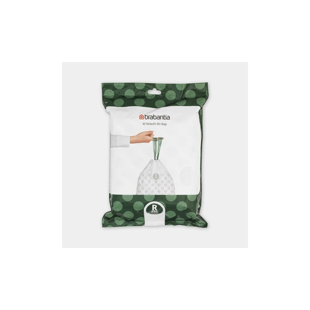 Produktbild för Brabantia 138546, 36 l, Plast, 10 mm, 694 mm, 400 g, 40 styc...