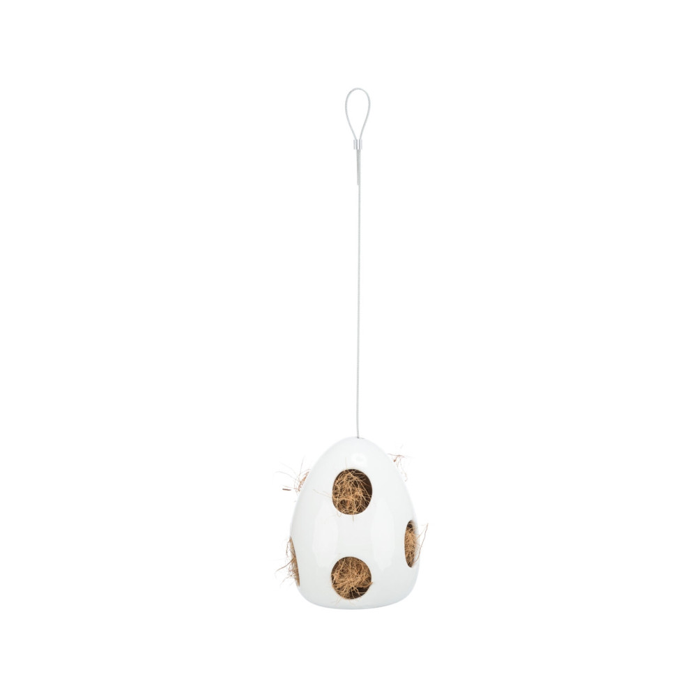 Produktbild för Trixie Nesting aid, hängande, keramik, 10,5 × 10,5 × 15 cm,...