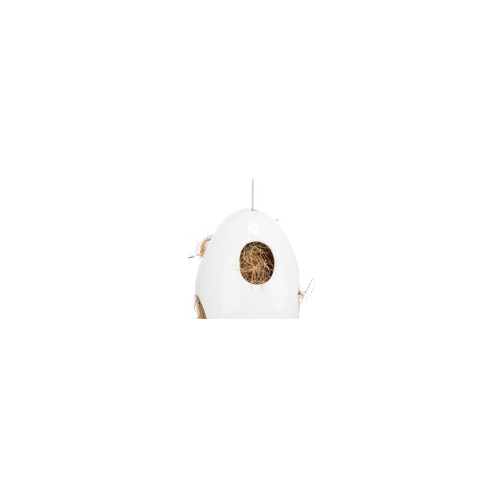 Produktbild för Trixie Nesting aid, hängande, keramik, 10,5 × 10,5 × 15 cm,...