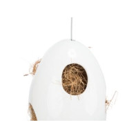 Produktbild för Trixie Nesting aid, hängande, keramik, 10,5 × 10,5 × 15 cm,...