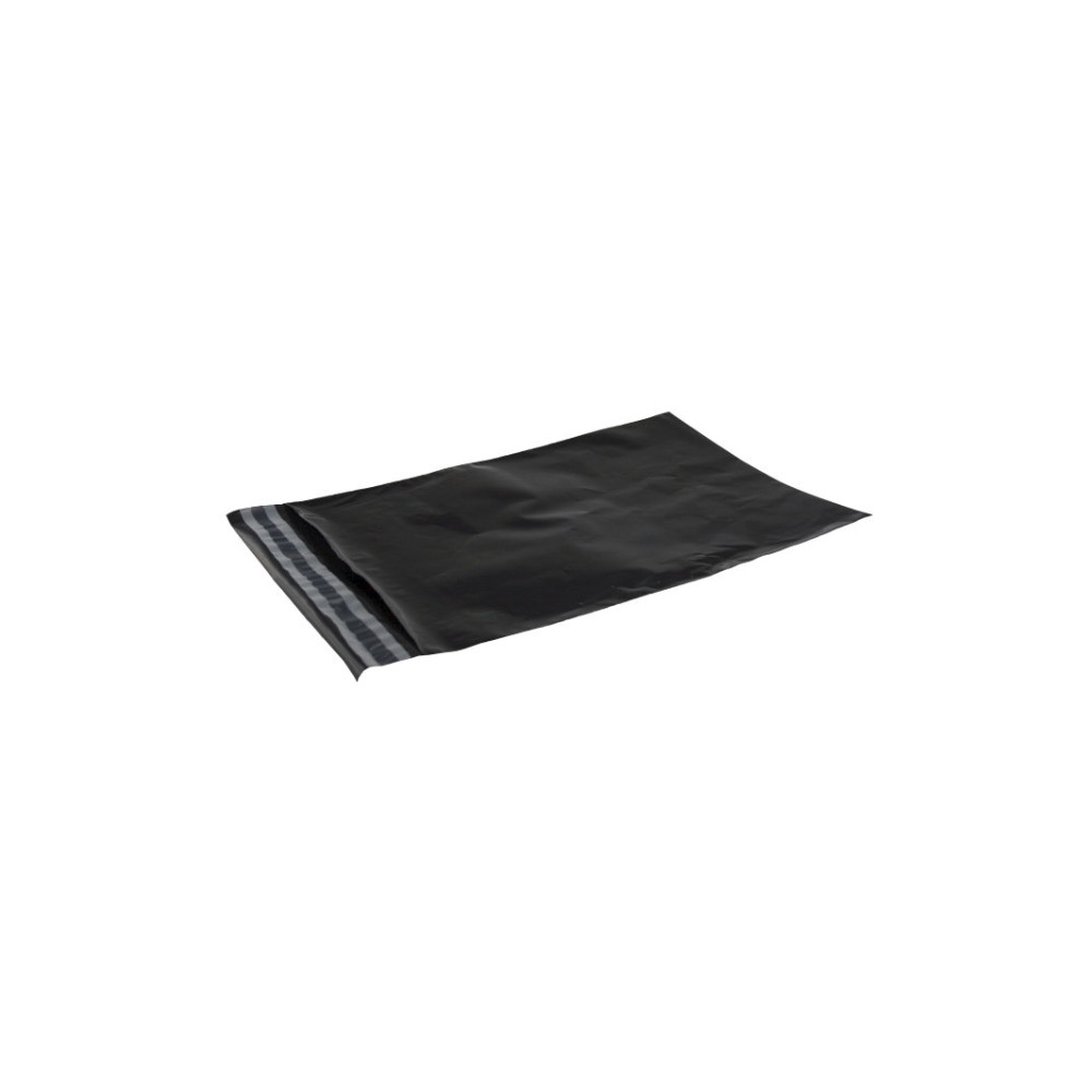 Produktbild för Fraktpåsar PE svart 300x500 mm