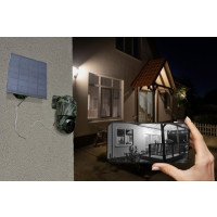 Produktbild för Technaxx 5156, IP-säkerhetskamera, Utomhus, Trådbunden, Vägg...