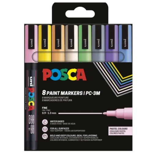 POSCA Paintmarker POSCA PC-3M Pastel
