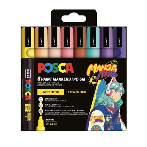 POSCA POSCA PC-5M MANGA HERO