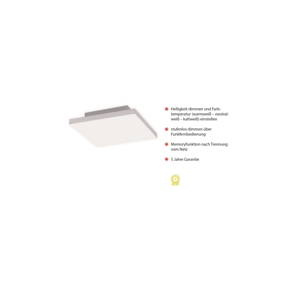 Produktbild för Taklampa Leuchten Direkt Canvas Turnable 2700-5000K