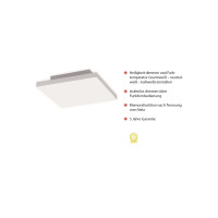 Produktbild för Taklampa Leuchten Direkt Canvas Turnable 2700-5000K
