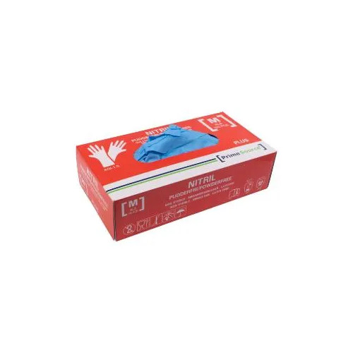 Prime Source Engangshandske Prime Source PLUS str. M uden pudder Nitril A...