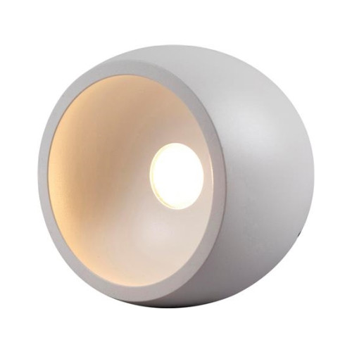 Solar Plus Utanpåliggande downlight Globe G2 påbygg vit 3000K, 680 lm,...