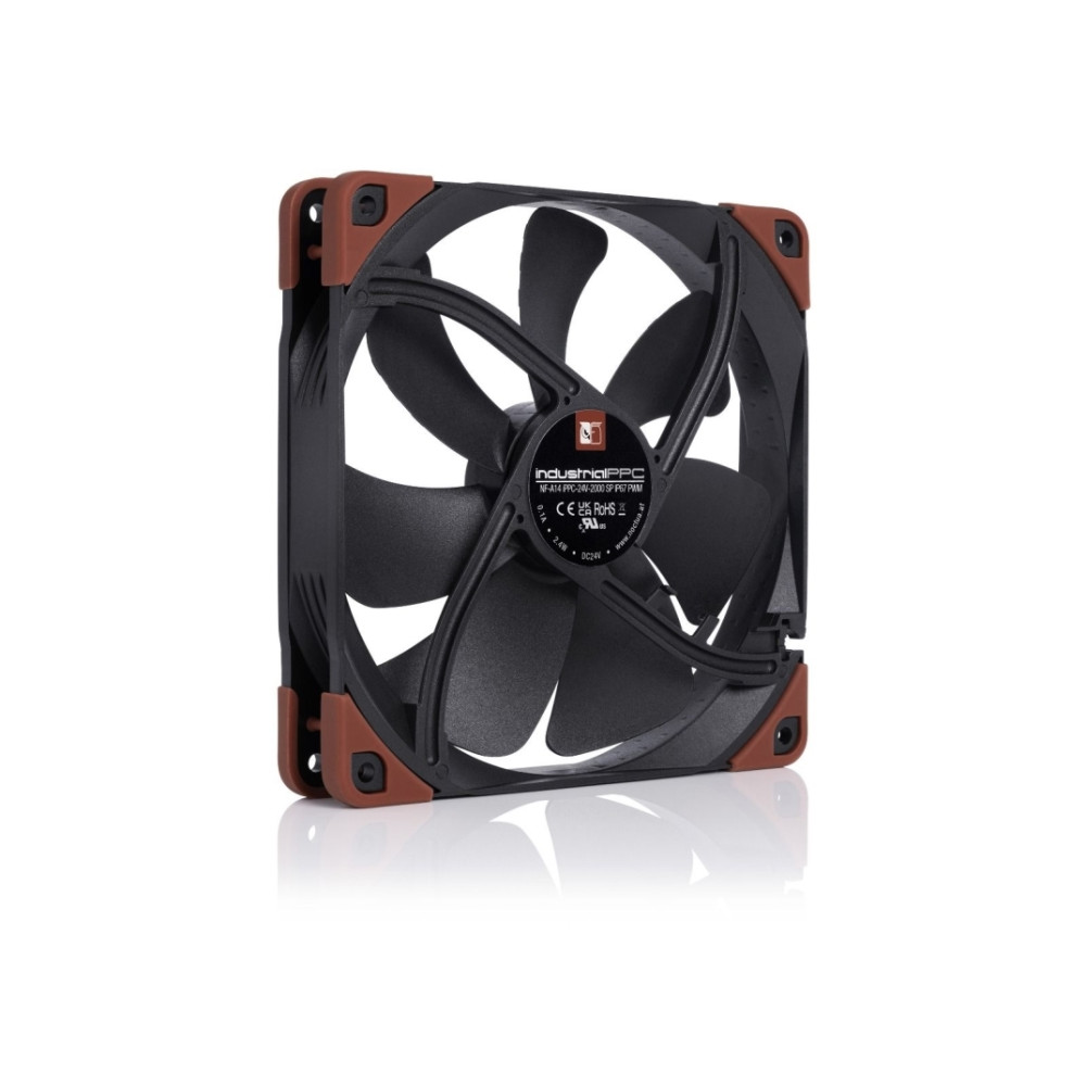 Produktbild för Noctua NF-A14, Fan, 14 cm, 500 RPM, 2000 RPM, 31,5 dB, 182,5...