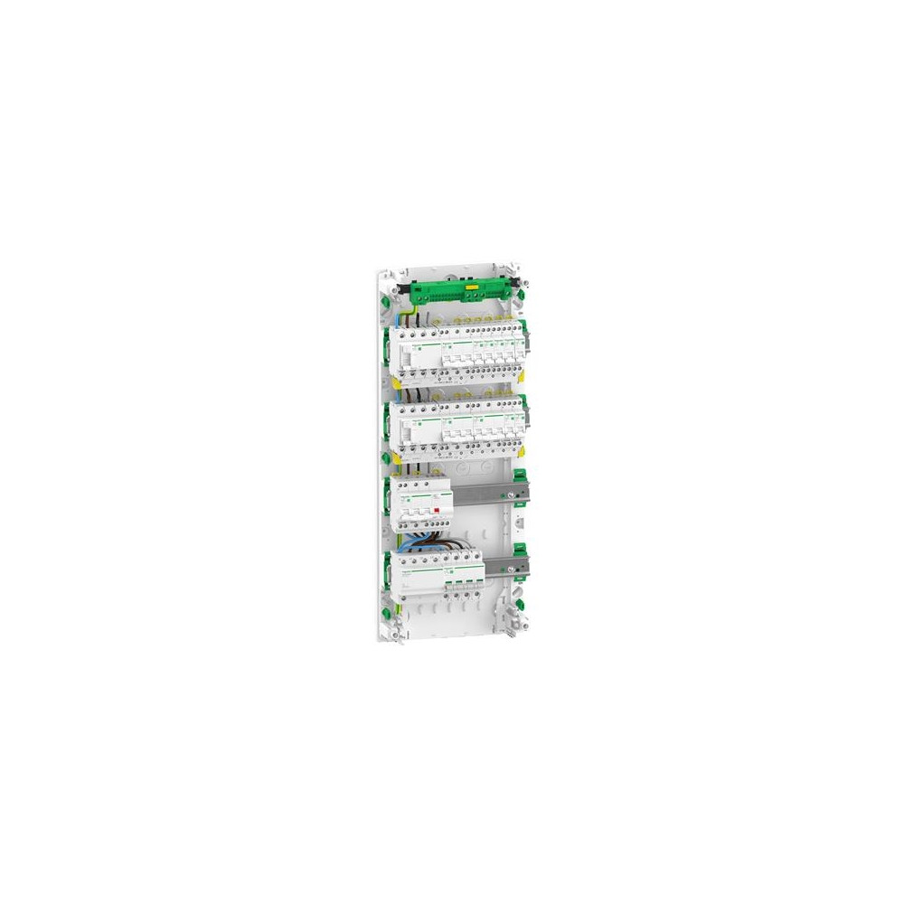 Produktbild för SCHNEIDER ELECTRIC färdigmonterad Resi9 XP PW gruppcentral,...