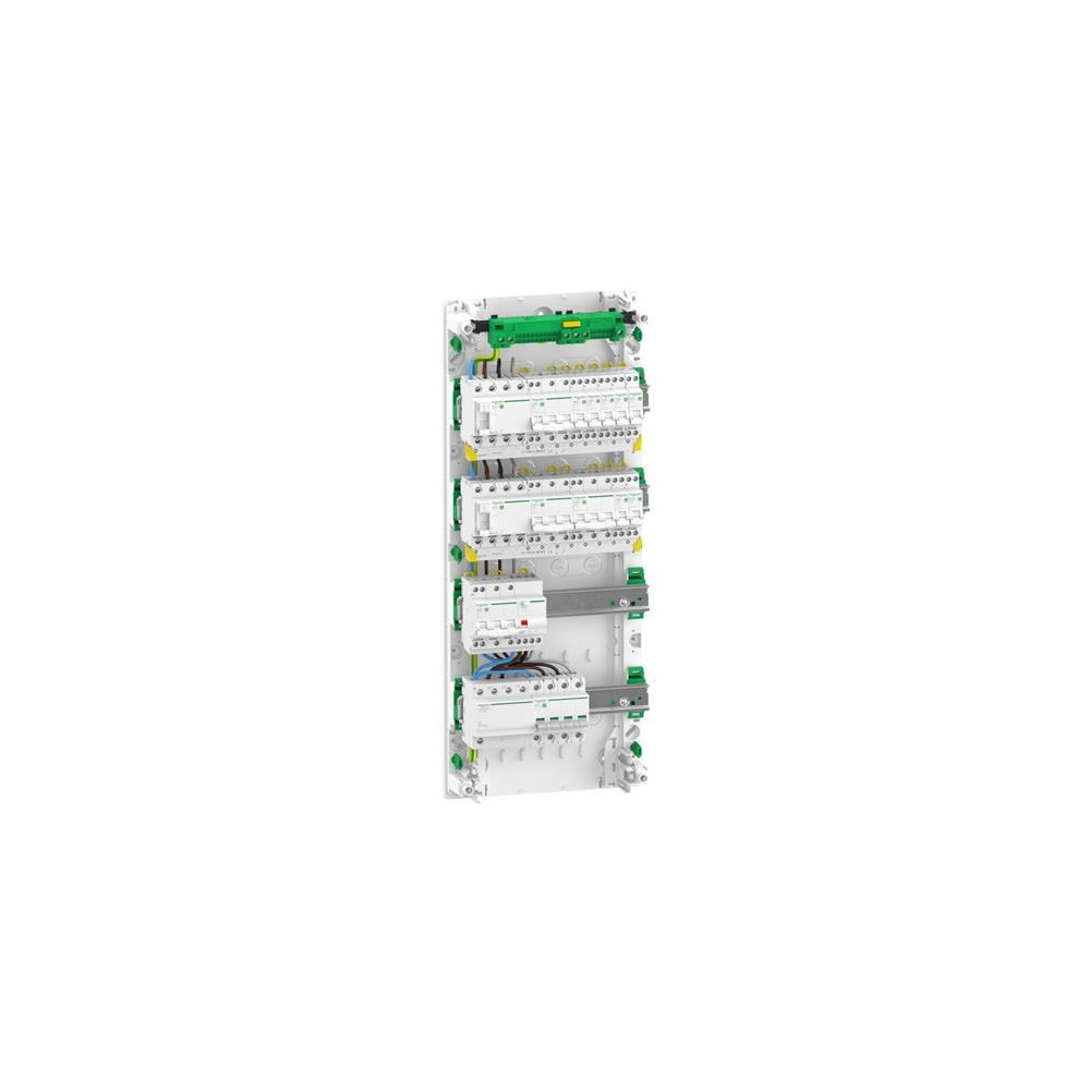 Produktbild för SCHNEIDER ELECTRIC färdigmonterad Resi9 XP PW gruppcentral,...