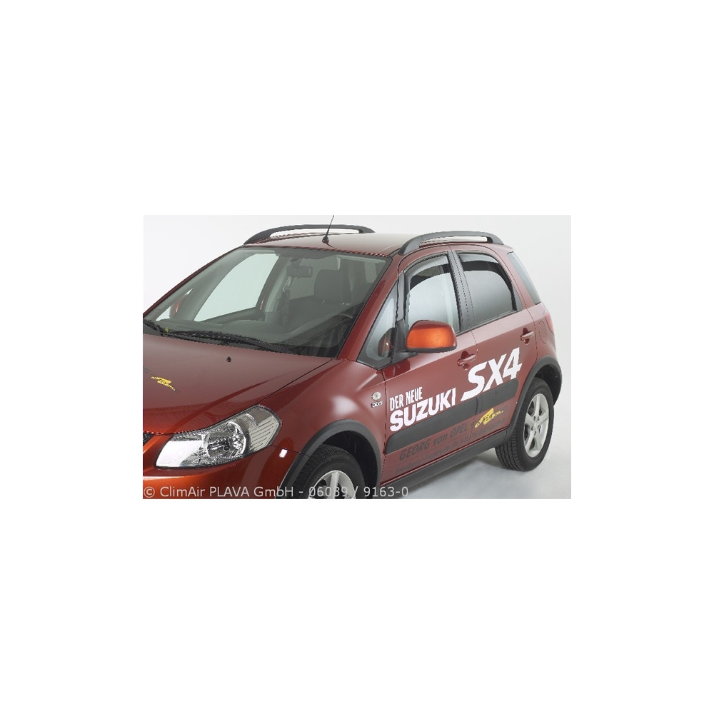 Produktbild för Climair vindavvisare Suzuki SX4 4/5-dörrars 06- (fram/vid) f...
