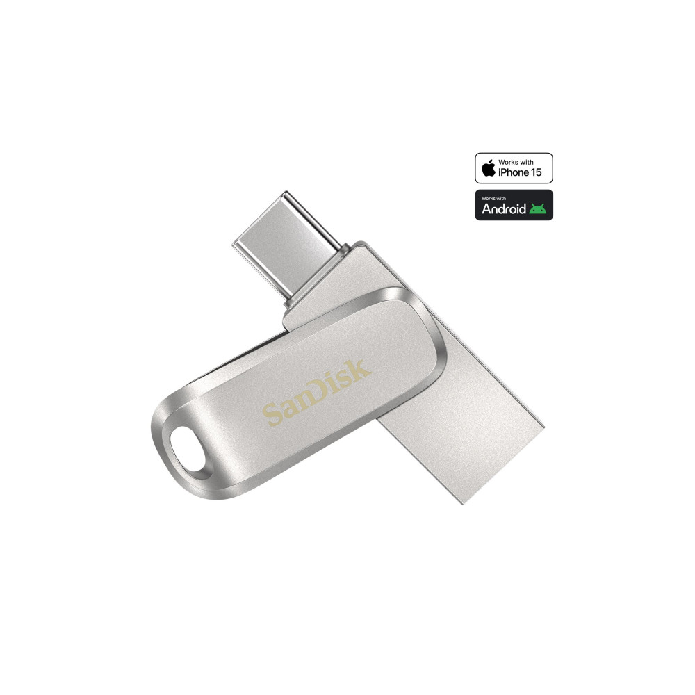 Produktbild för SanDisk Ultra Dual Drive Luxe - USB flash-enhet - 32 GB