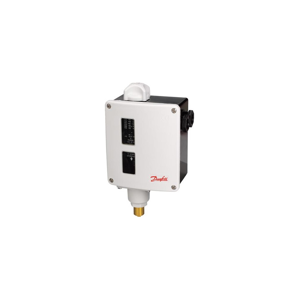 Produktbild för Danfoss RT200 tryckvakt 0,20-6,00 bar manuell min G 3/8" IP5...
