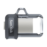 Produktbild för SanDisk Ultra Dual - USB flash-enhet - 64 GB