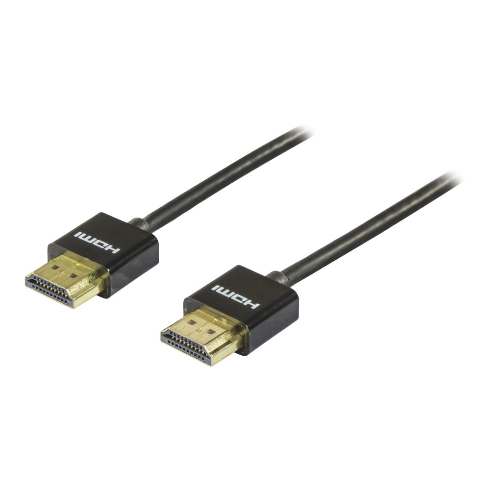 Produktbild för DELTACO HDMI-1092 - HDMI-kabel med Ethernet - 2 m