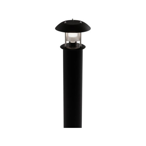 Solar Plus DeKANON pollararmatur för Ø133 mm stolpe svart RAL 9005 E27...