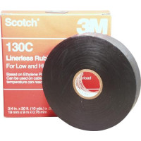 Produktbild för 3M 80610833404, 1 styck, Svart, 750 V, 9,1 m, 19 mm, 0,76 mm