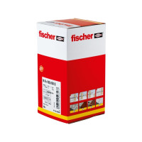 Produktbild för Fischer 50356, Kit med skruv och väggplugg, Tegel, Betong, P...