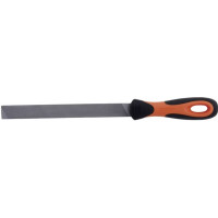 Produktbild för Bahco ERGO 4-138-10-1-2, Fil, Klämmapp, Medelfin, Plast, Sva...