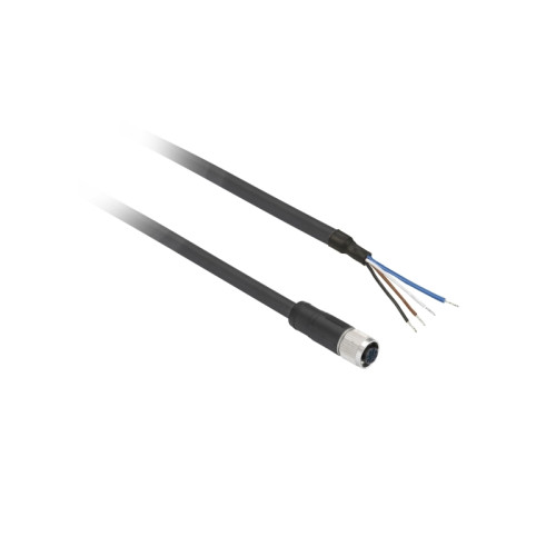 SCHNEIDER ELECTRIC Schneider Electric XZCP0941L2, 2 m, M8, Hunstik, Sort, Polyu...