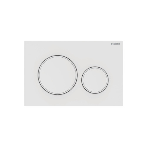 GEBERIT Geberit 115.882.01.1, Spolplatta, Vit, Geberit, 246 mm, 12 m...