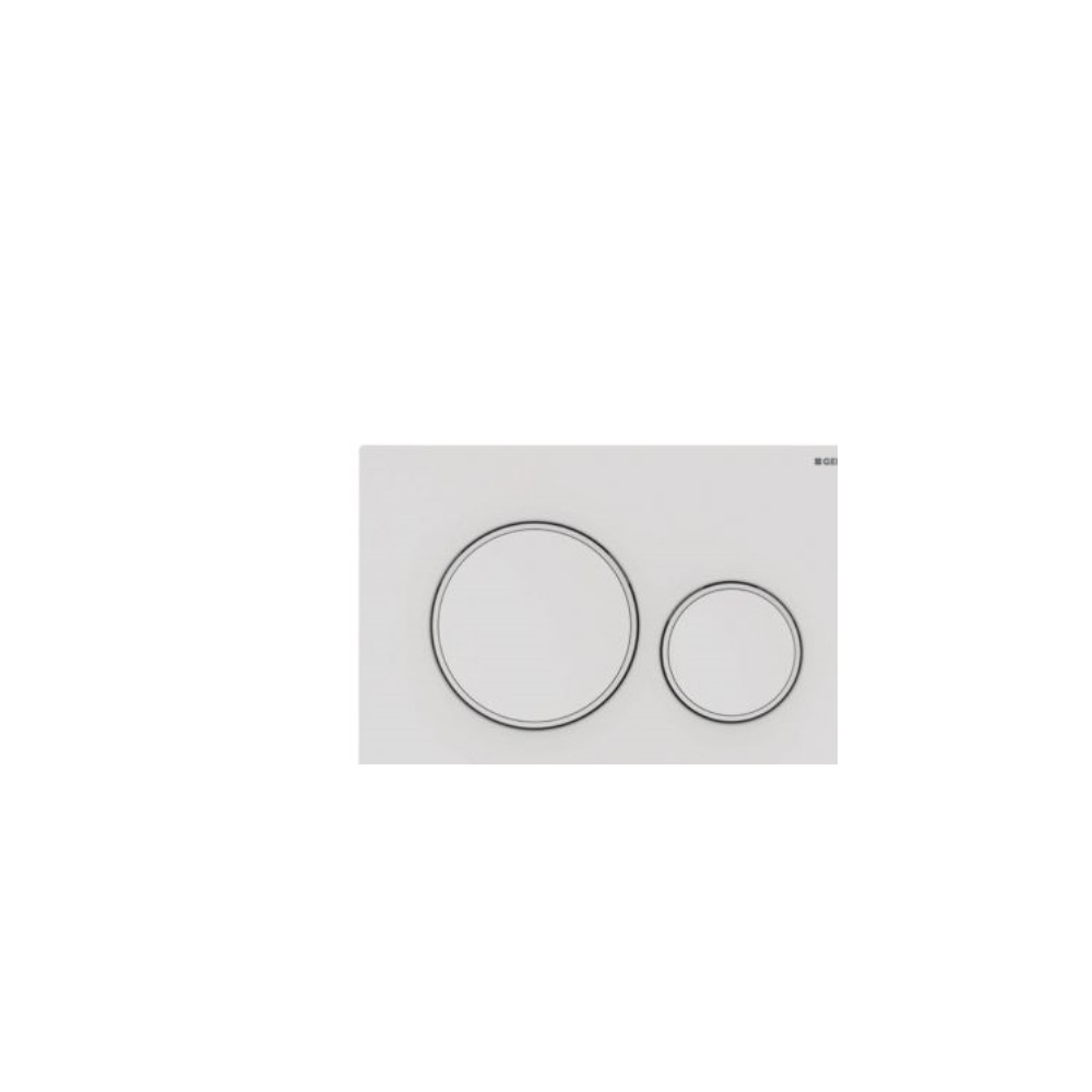 Produktbild för Geberit 115.882.01.1, Spolplatta, Vit, Geberit, 246 mm, 12 m...