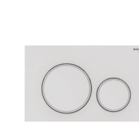 Produktbild för Geberit 115.882.01.1, Spolplatta, Vit, Geberit, 246 mm, 12 m...