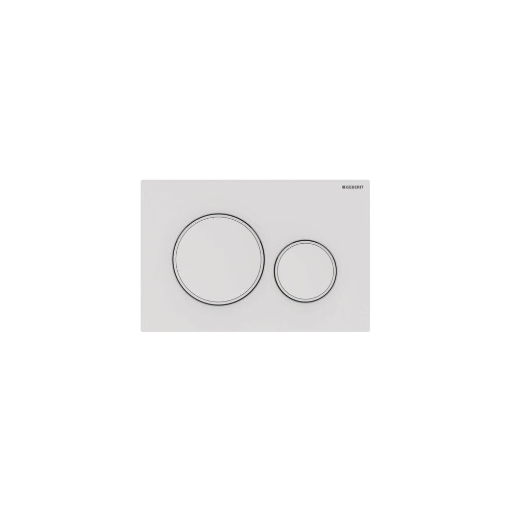 Produktbild för Geberit 115.882.01.1, Spolplatta, Vit, Geberit, 246 mm, 12 m...