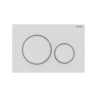 Produktbild för Geberit 115.882.01.1, Spolplatta, Vit, Geberit, 246 mm, 12 m...