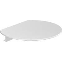 Produktbild för HansGrohe WallStoris hylla 200x169 mm till skena matt vit pl...