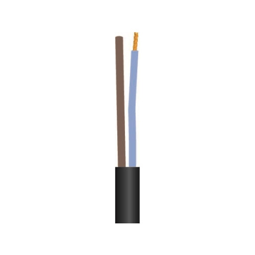 Solar Plus Platt kabel, PVC 2x0,75 mm² PKLF svart 300/300V, ring, kabel...