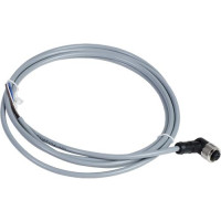 Produktbild för Schneider Electric XZCPV1241L5, 5 m, M12, Hunstik, Grå, Poly...