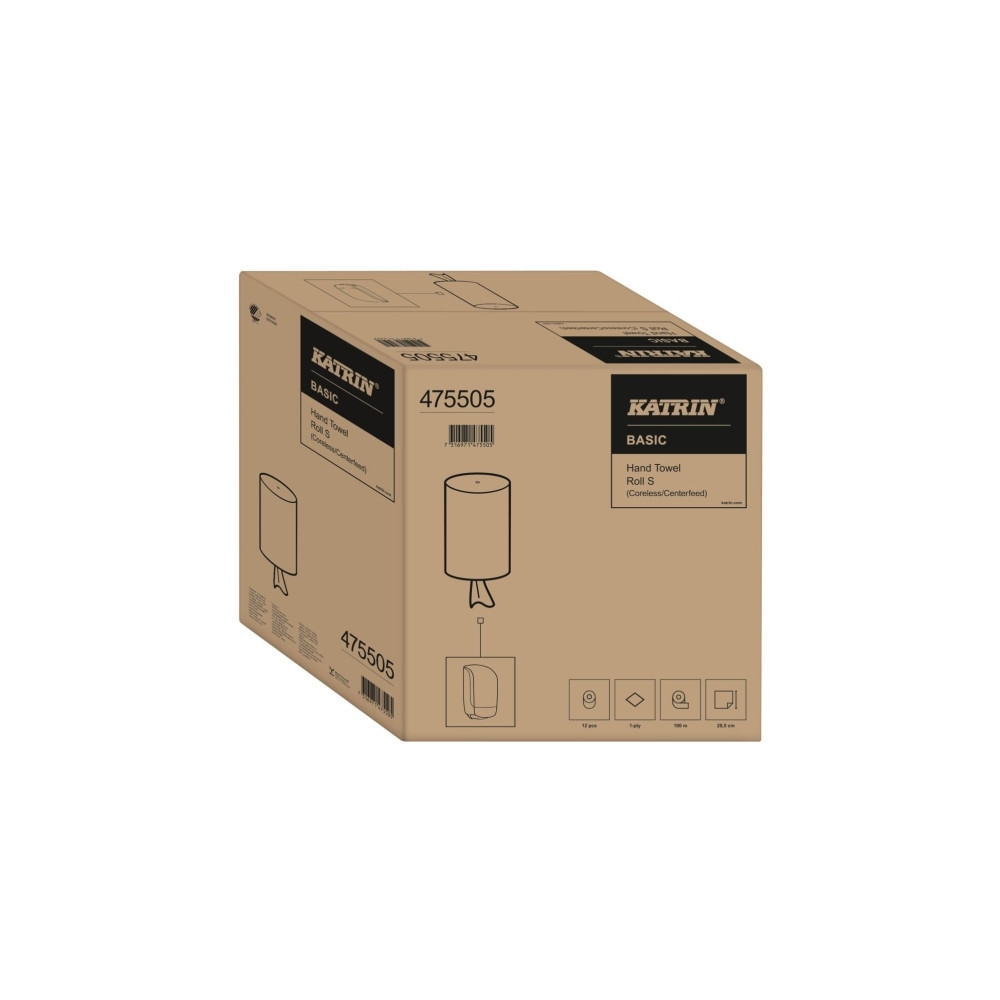 Produktbild för Hushållspapper Katrin 475505 Coreless S, small, förpackning...